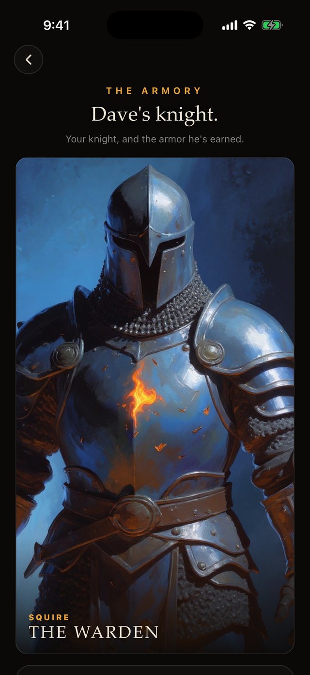 The Armory: everything earned, nothing bought