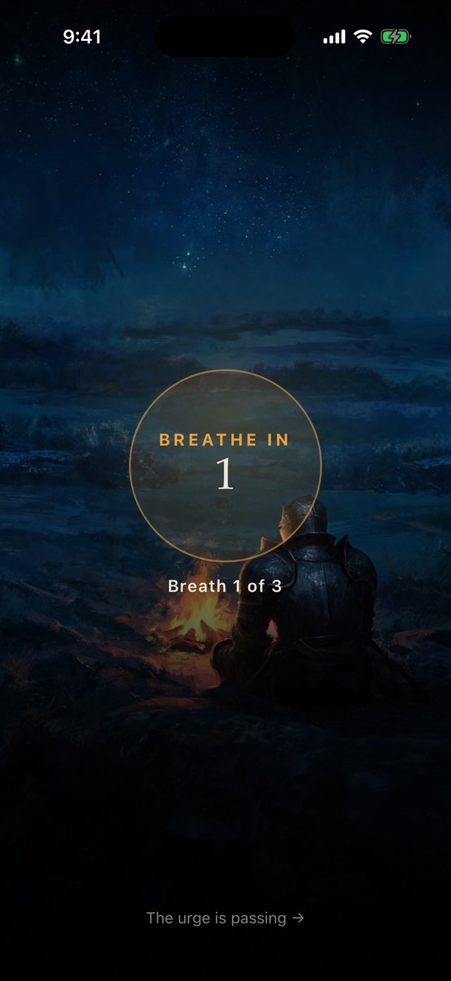 Ride it out: when you're about to break
